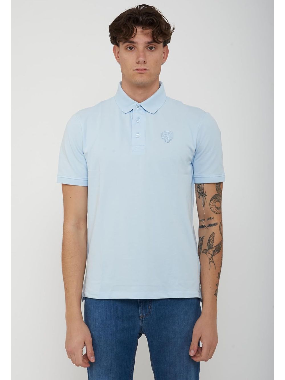 Polo Blauer ALBANS Uomo - Azzurro