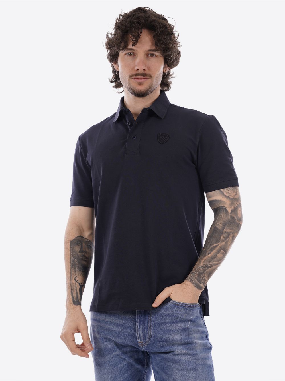 Polo Blauer ALBANS Uomo - Blu