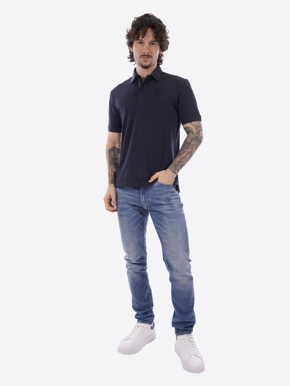 Polo Blauer ALBANS Uomo - Blu