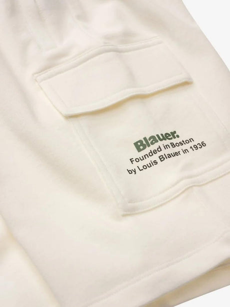 Pantalone Blauer KNOWLTON JUNIOR Bambino - Bianco
