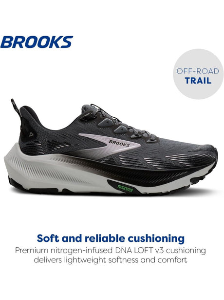 Scarpe Running Brooks GHOST TRAIL Donna - Nero