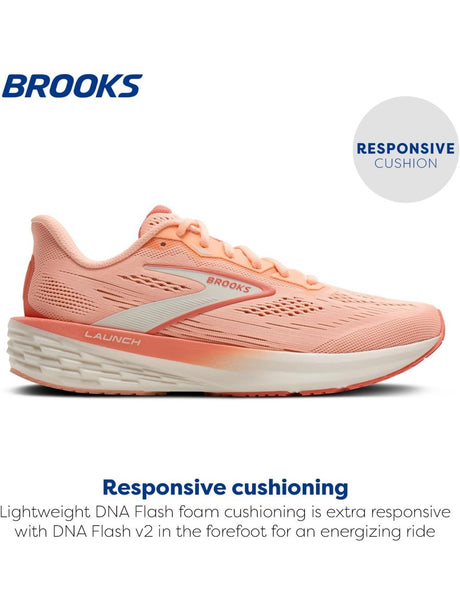 Scarpe Running Brooks LAUNCH 12 Donna - Rosa