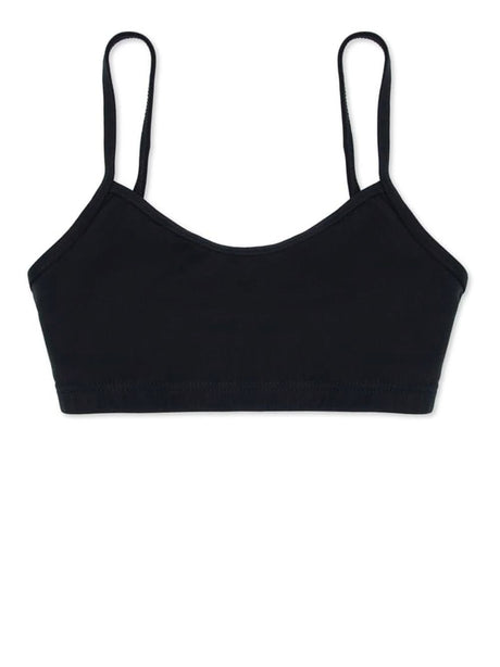 Top Sportivo Capezio piroutte leather Bambina - Nero