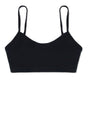 Top Sportivo Capezio piroutte leather Bambina - Nero