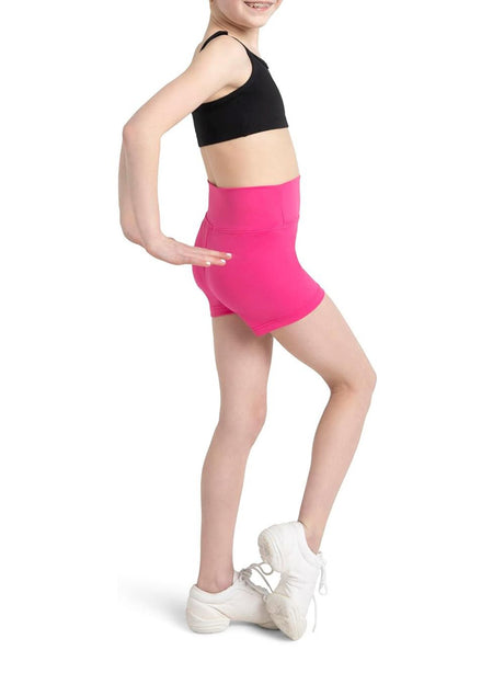 Top Sportivo Capezio piroutte leather Bambina - Nero
