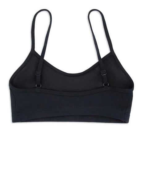 Top Sportivo Capezio piroutte leather Bambina - Nero