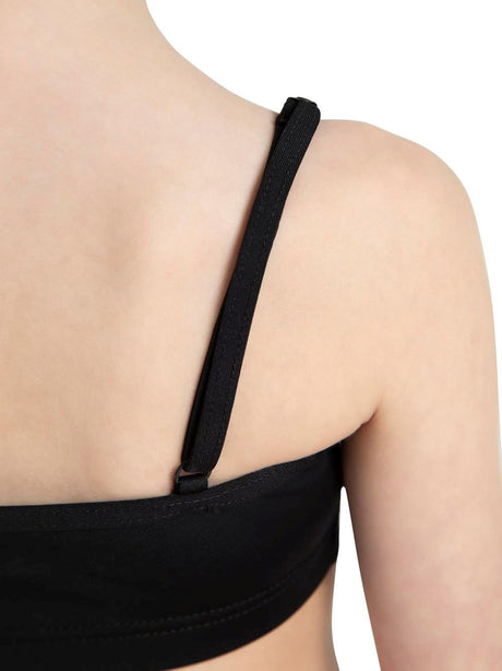 Top Sportivo Capezio piroutte leather Bambina - Nero