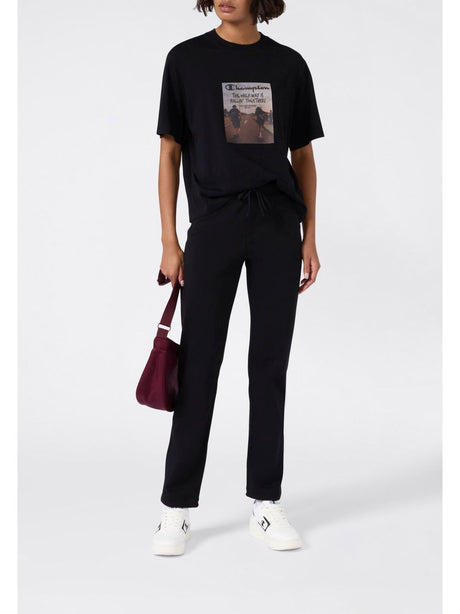 Pantalone Felpa Champion Donna - Nero