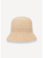 Cappello Colmar bucket in rafia Donna - Beige