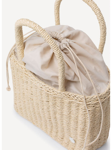 Borsa Colmar a mano in rafia Donna - Beige