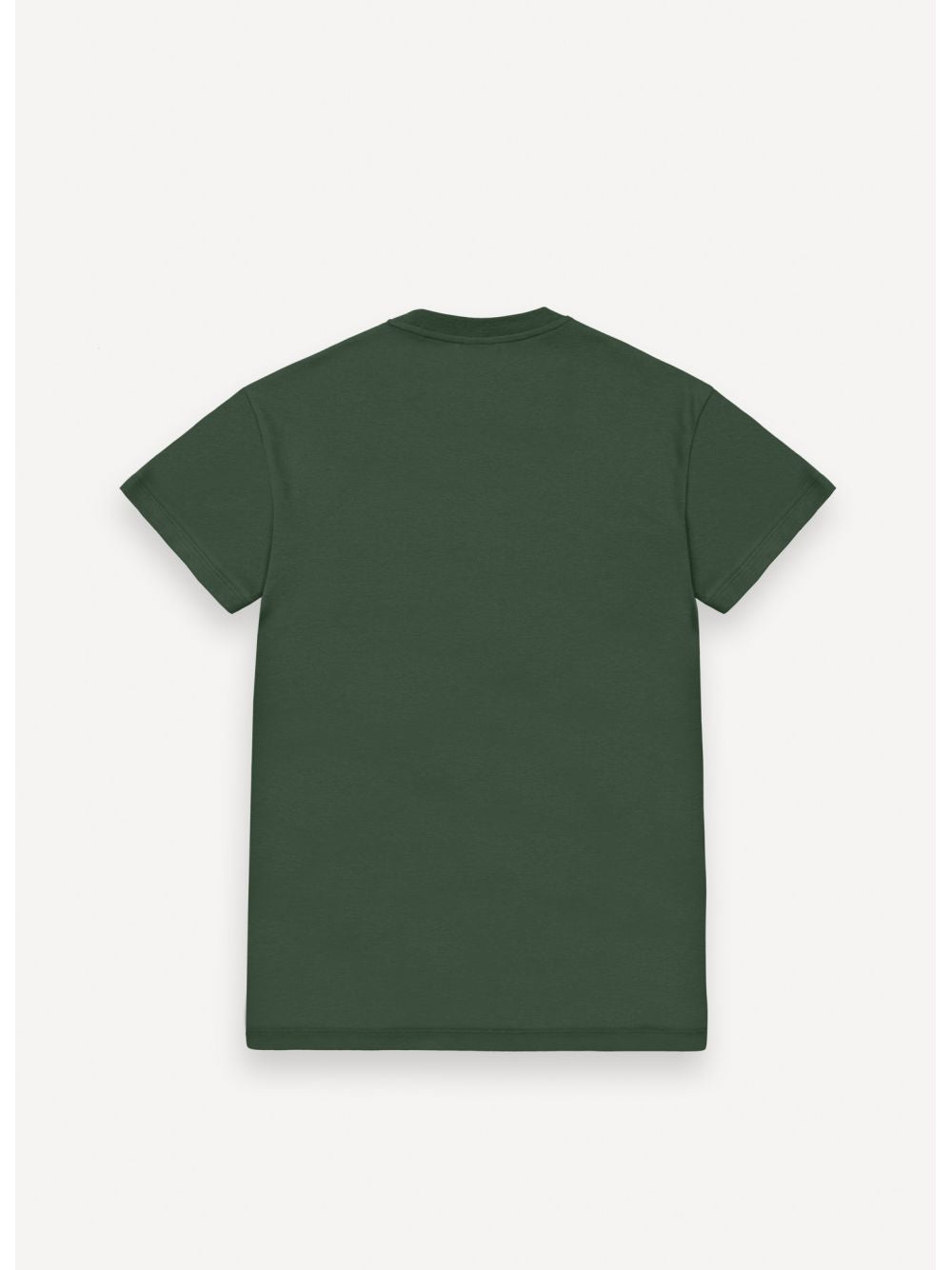 T-shirt Colmar logata in piqué di cotone Uomo - Verde