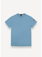 T-shirt Colmar logata in cotone Uomo - Celeste