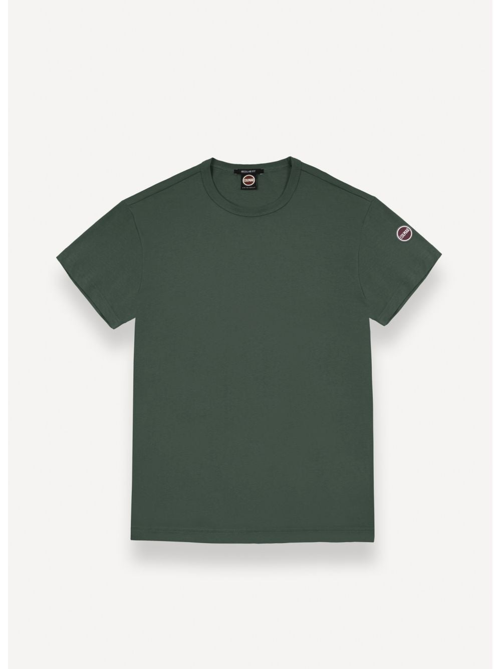 T-shirt Colmar logata in cotone Uomo - Verde