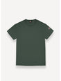 T-shirt Colmar logata in cotone Uomo - Verde