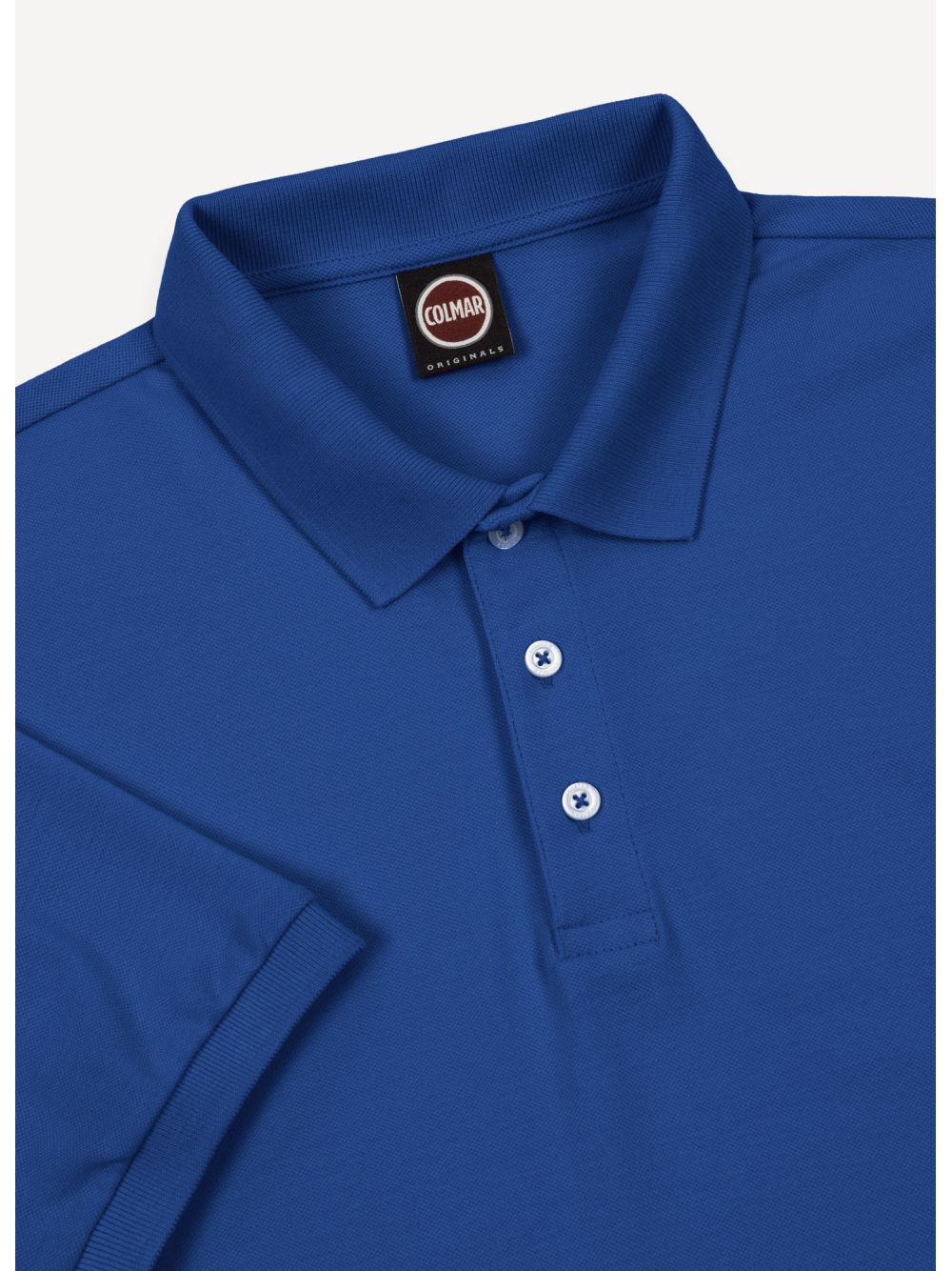 Polo Colmar in piqué stretch Uomo - Denim