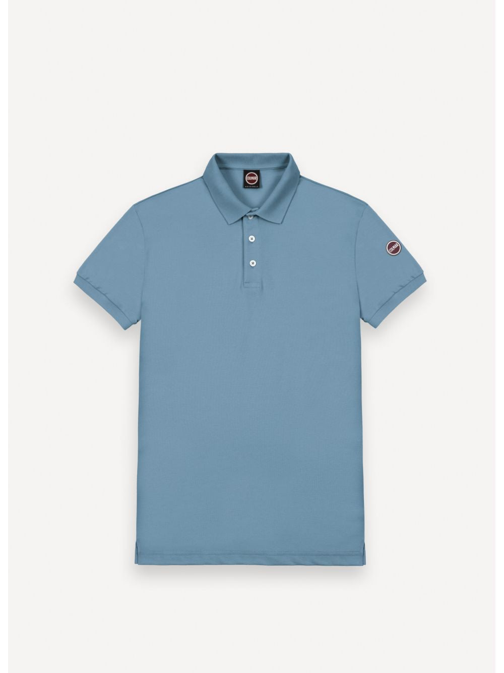 Polo Colmar in piqué stretch Uomo - Celeste