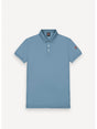Polo Colmar in piqué stretch Uomo - Celeste