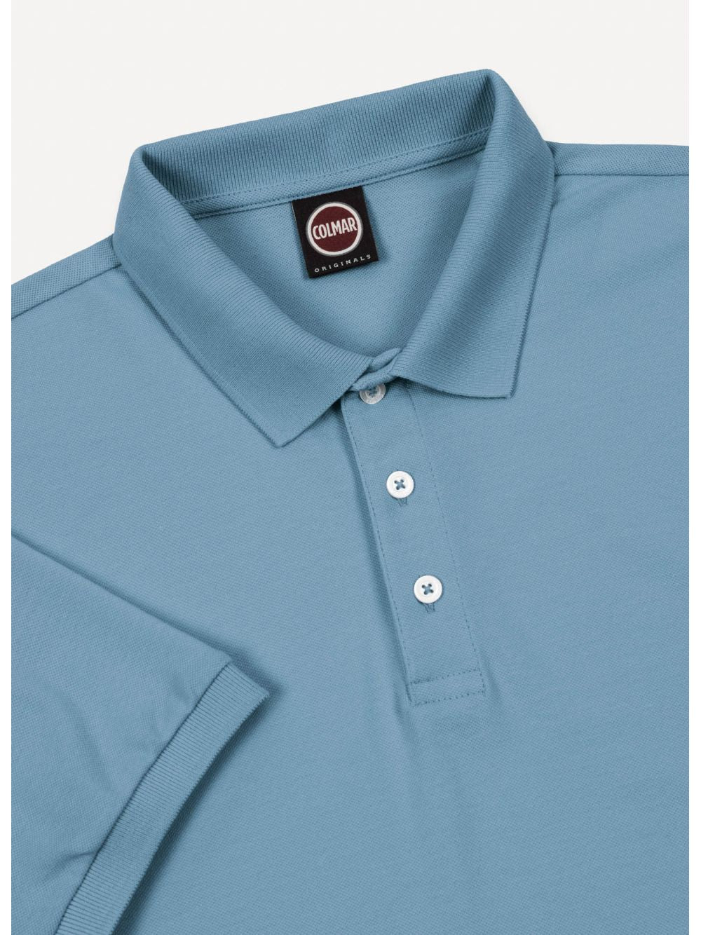 Polo Colmar in piqué stretch Uomo - Celeste