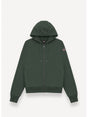 Felpa Colmar con cappuccio e full zip Uomo - Verde