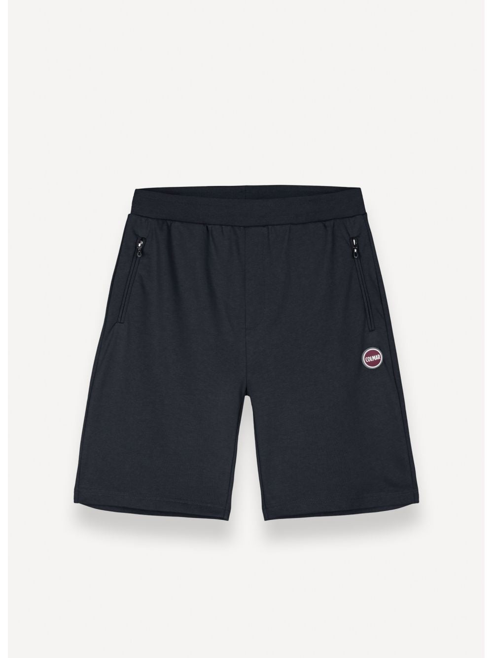 Bermuda Colmar in felpa con zip Uomo - Nero