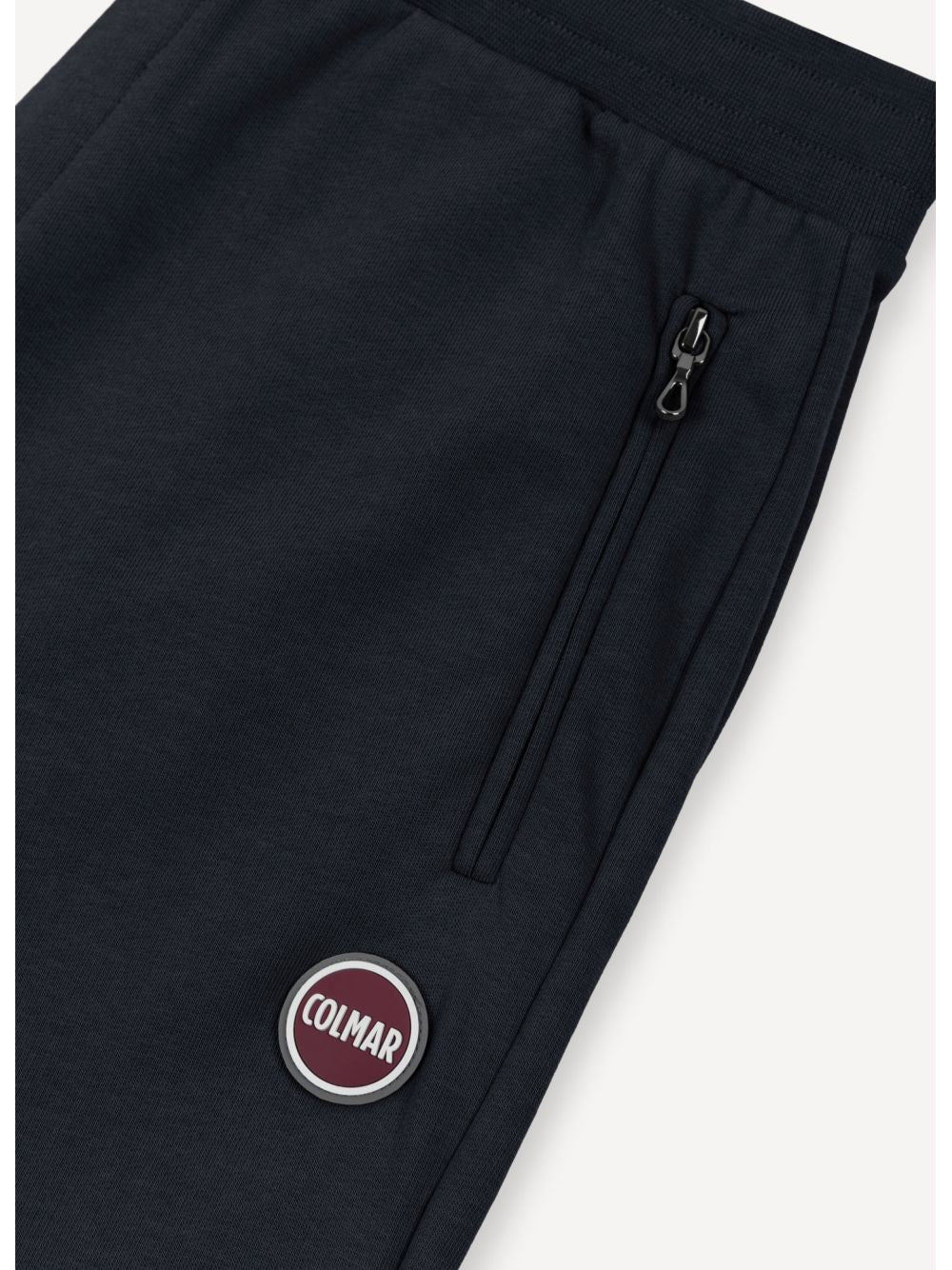 Bermuda Colmar in felpa con zip Uomo - Nero