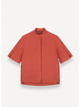 Camicia Colmar in lino alla coreana Donna - Arancione