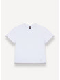 T-shirt Colmar con dettagli in tulle Donna - Bianco