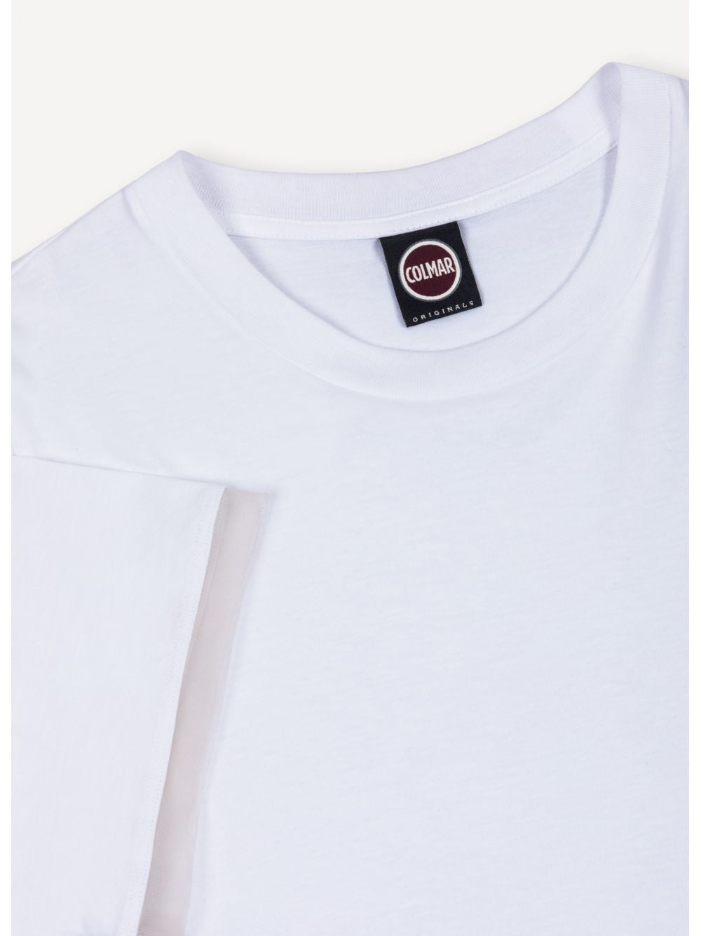 T-shirt Colmar con dettagli in tulle Donna - Bianco