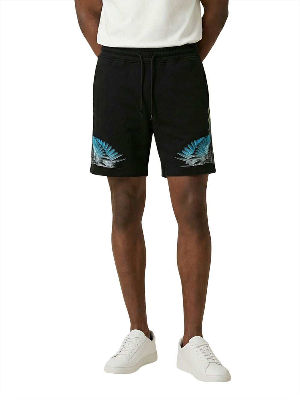 Pantaloncino Felpa County Of Milan Uomo - Nero