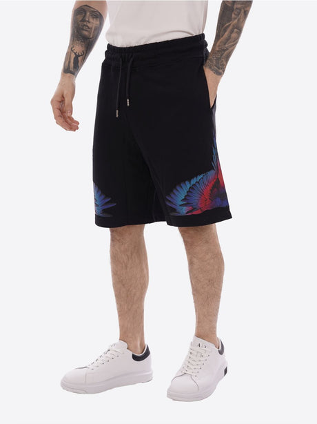 Pantaloncino Felpa County Of Milan Uomo - Nero