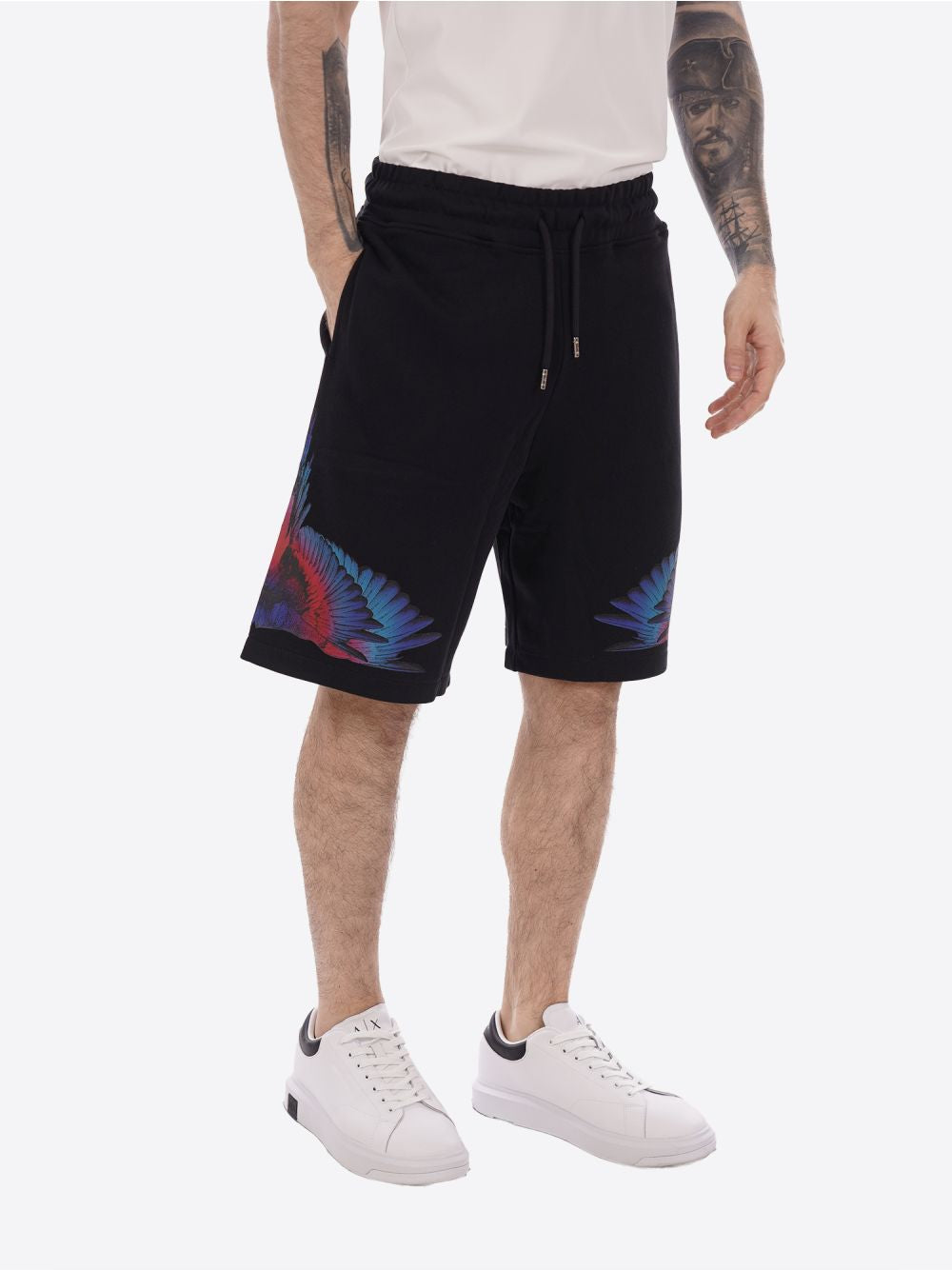 Pantaloncino Felpa County Of Milan Uomo - Nero