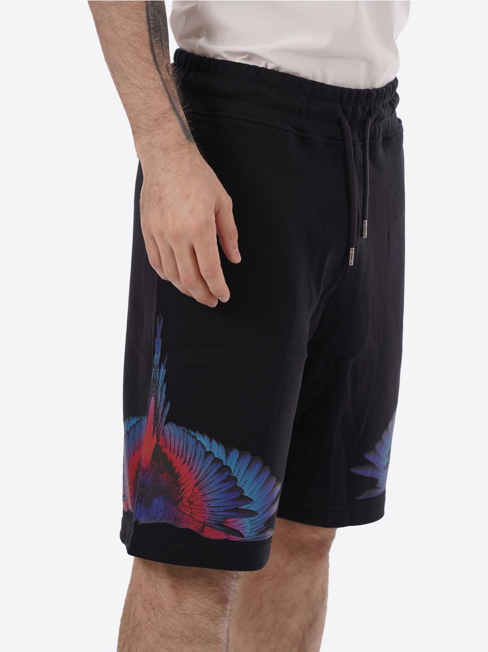 Pantaloncino Felpa County Of Milan Uomo - Nero
