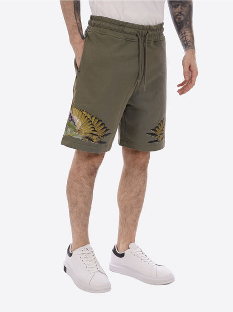 Pantaloncino Felpa County Of Milan Uomo - Verde