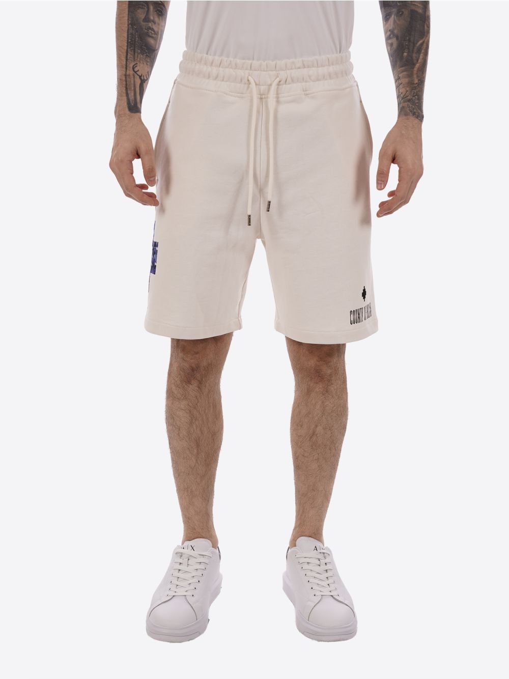 Pantaloncino Felpa County Of Milan Uomo - Cocco