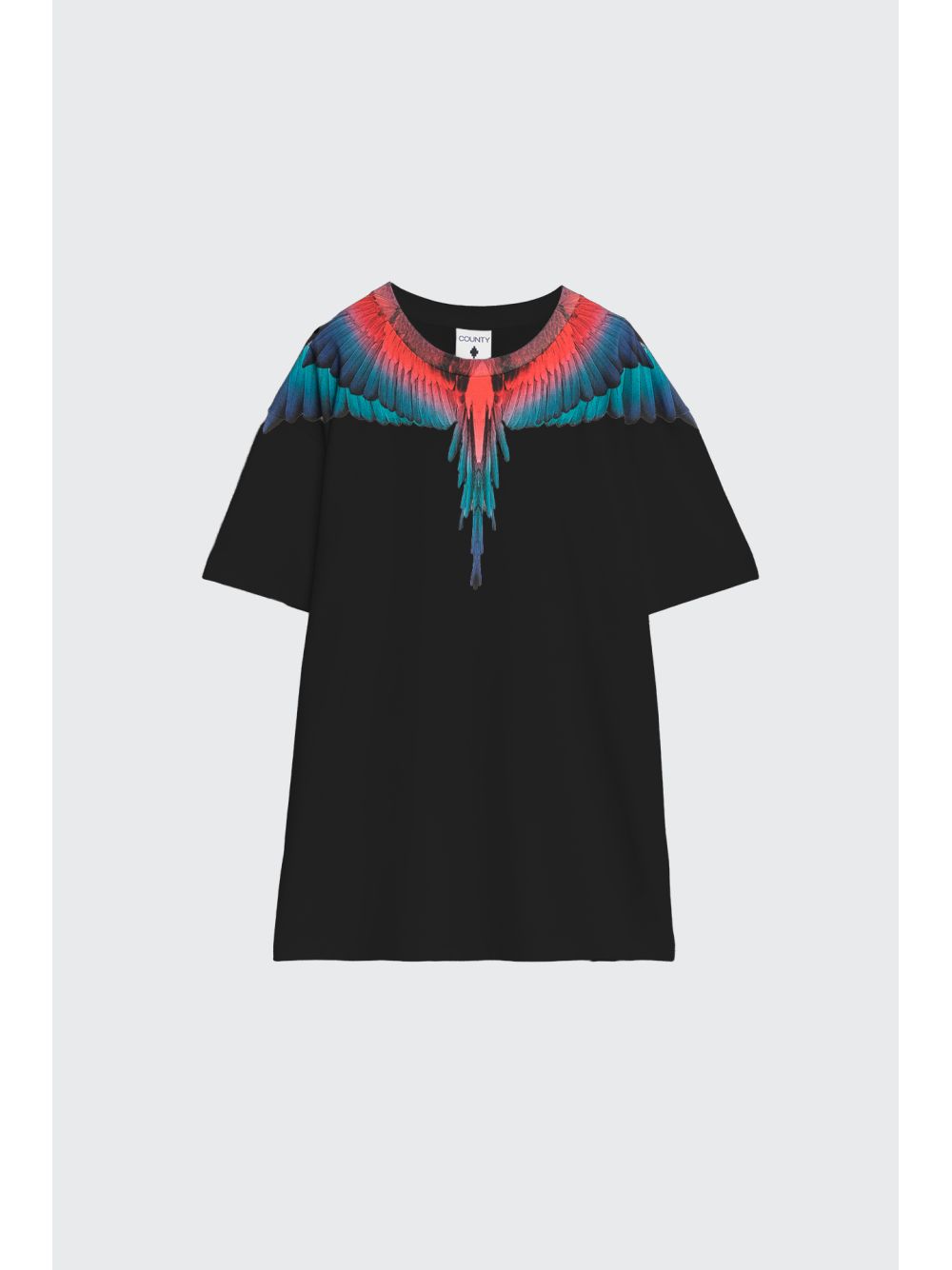 T-shirt County Of Milan Uomo - Nero