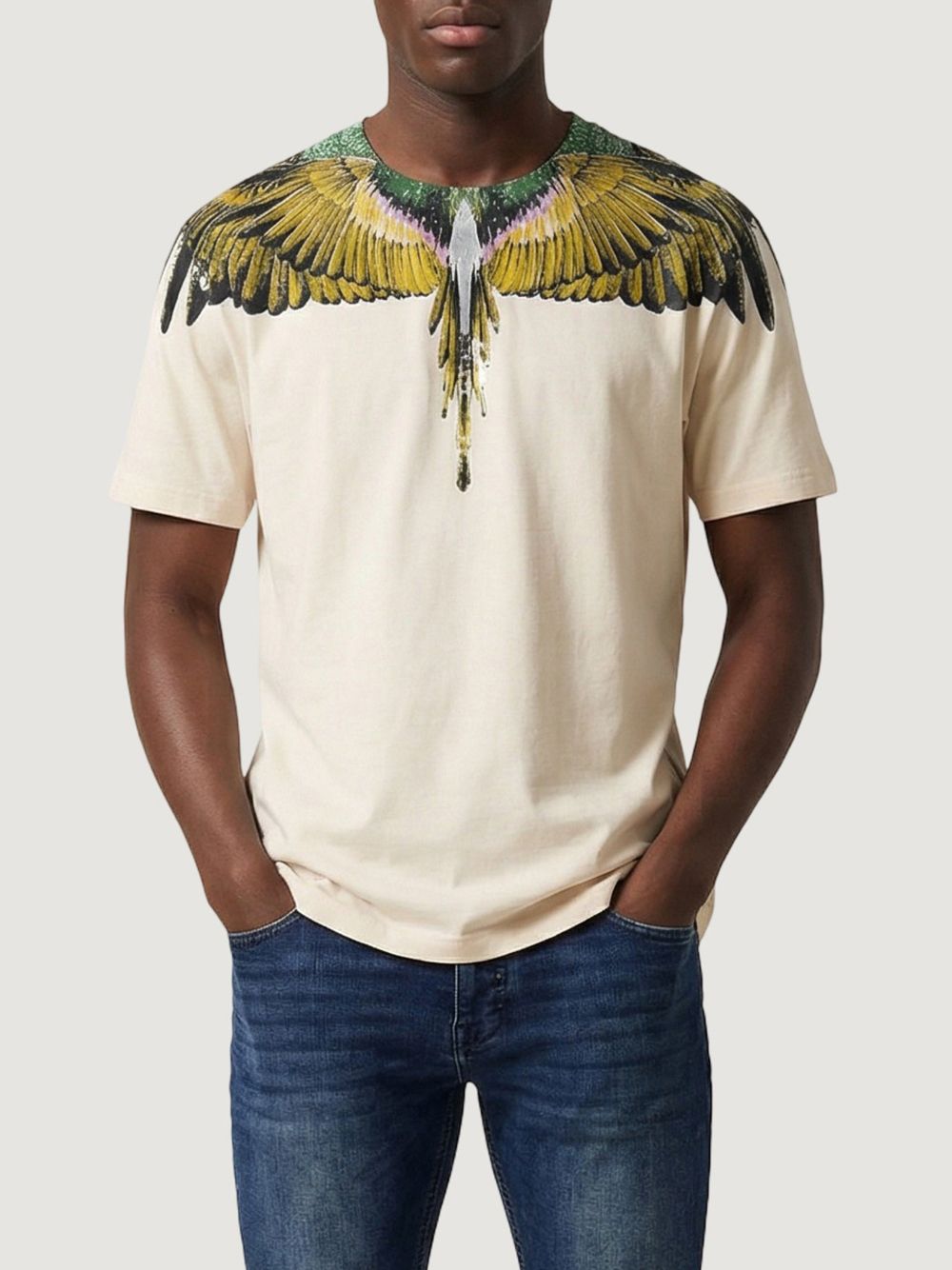 T-shirt County Of Milan Uomo - Cocco