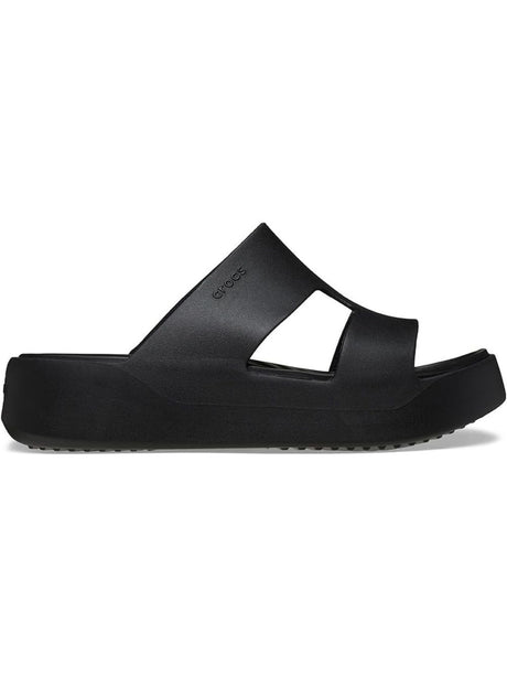 Sandali Crocs GETAWAY PLATFORM H-STRAP W Donna - Nero
