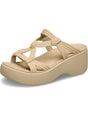 Sandali Crocs BROOKLYN KNOT SKY Donna - Beige