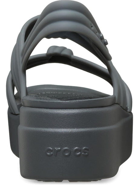 Sandali Crocs BROOKLYN KNOT LOW WEDGE Donna - Grigio