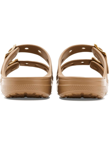 Sandali Crocs SATURDAY METALLIC BUCKLE SNDLW Donna - Beige
