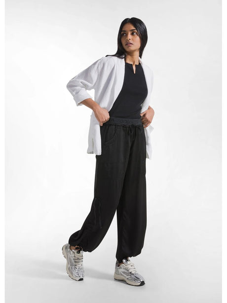 Pantalone Deha SATINATI MAGNUM Donna - Nero