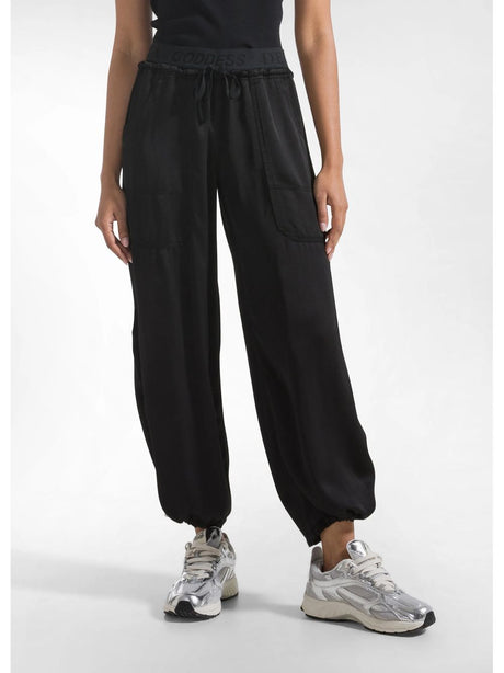 Pantalone Deha SATINATI MAGNUM Donna - Nero