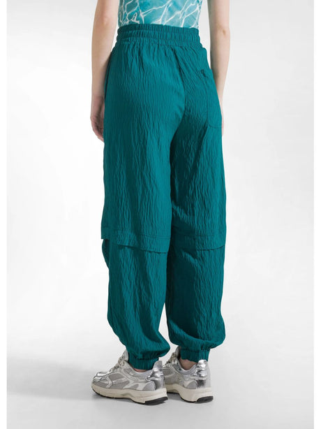 Pantalone Deha JOGGER AMPI EFFETTO STROPICCIATO Donna - Verde