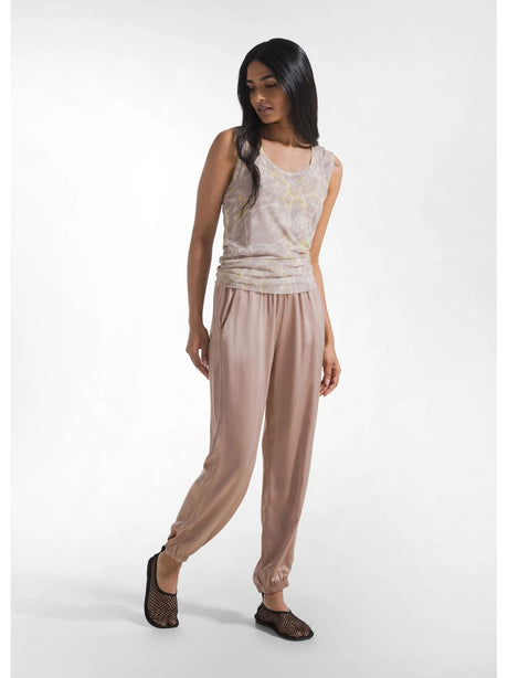 Pantalone Deha JOGGER IN SATIN Donna - Marrone