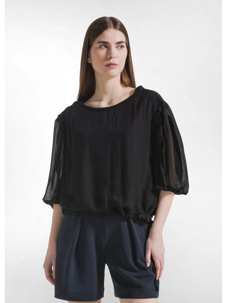 T-shirt Deha Donna - Nero