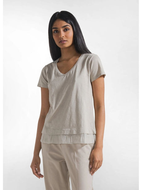 T-shirt Deha Donna - Beige
