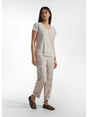 Pantalone Deha DRITTI IN POPLINE Donna - Beige