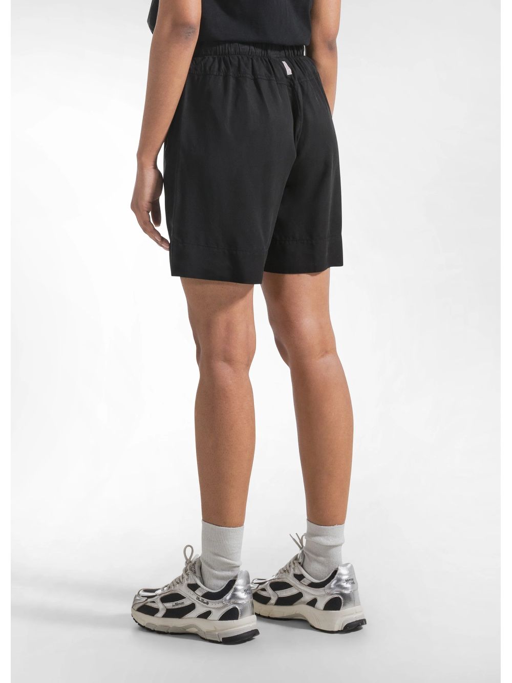 Shorts Deha IN TWILL DI LYOCELL Donna - Nero