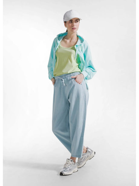 Pantalone Deha BALLOON IN DENIM LYOCELL Donna - Denim