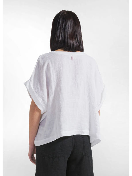 Top Deha Donna - Bianco